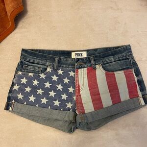 Victoria’s Secret Pink, Stars And Stripes Shorts